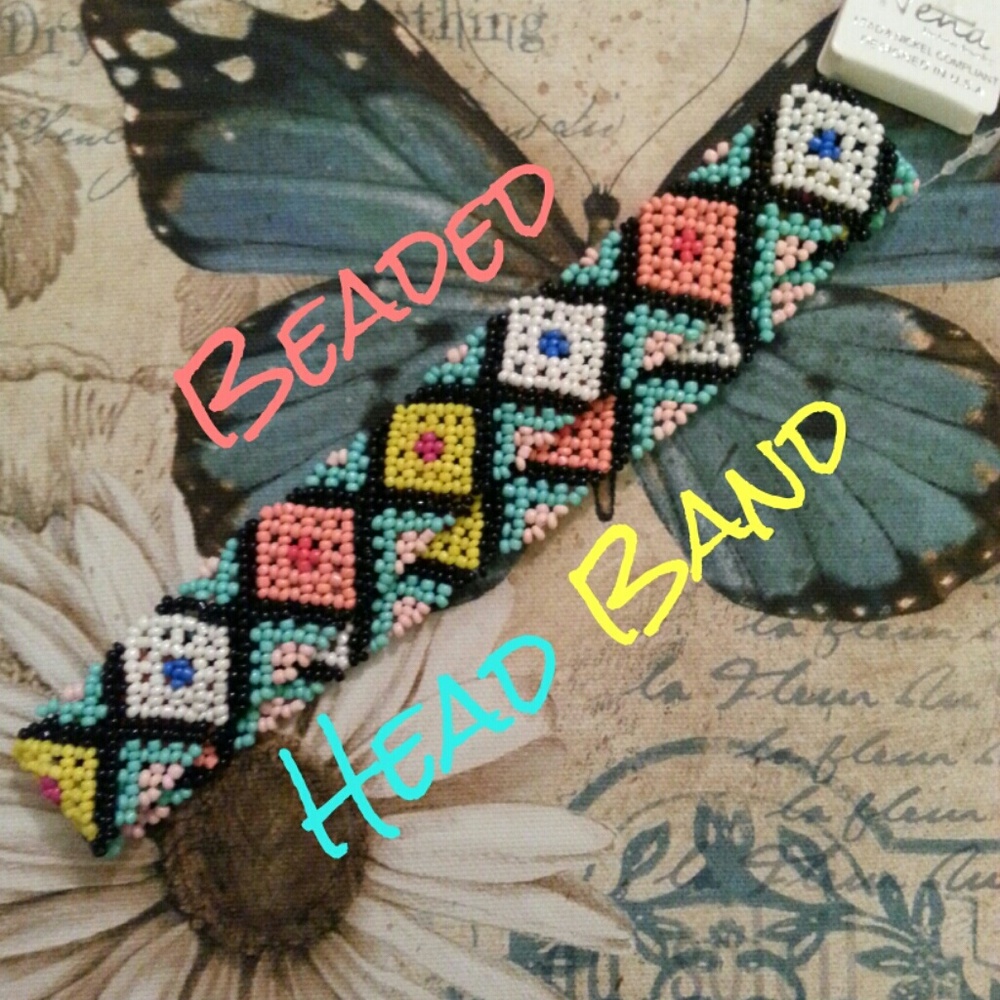 Beaded headband